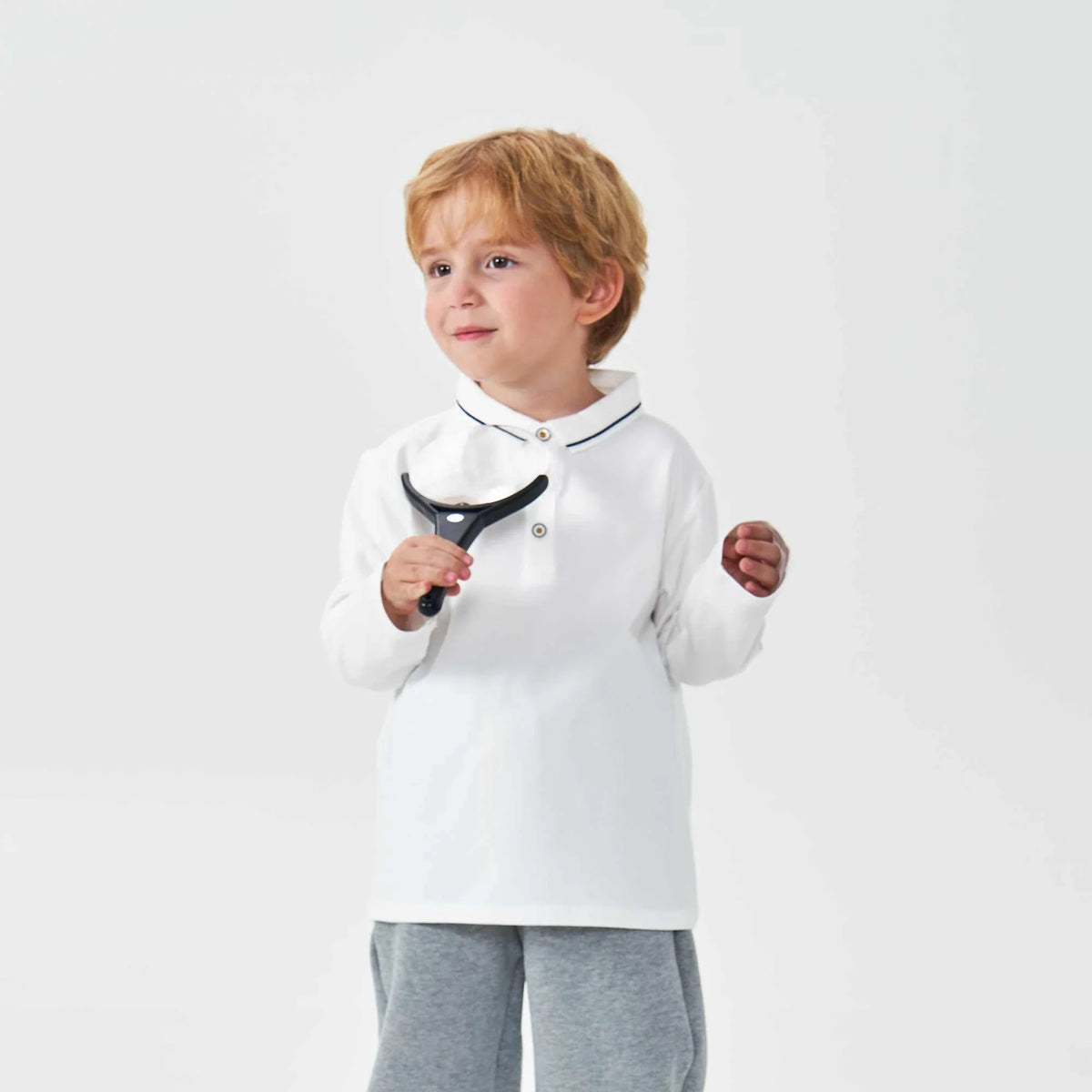 Plain Fashion Polo Shirt For Boys