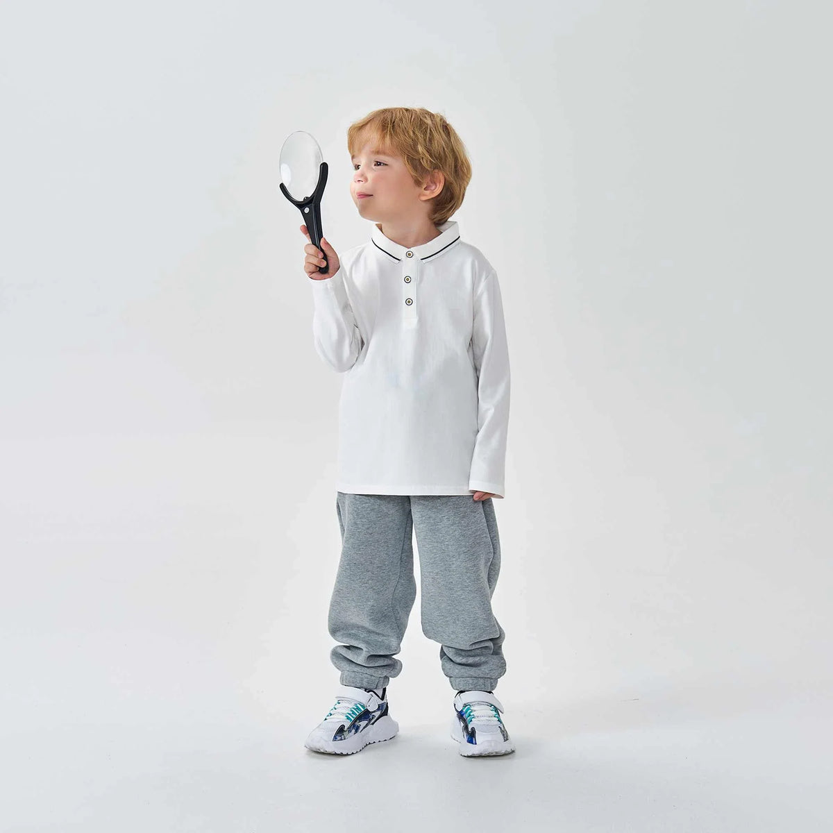 Plain Fashion Polo Shirt For Boys