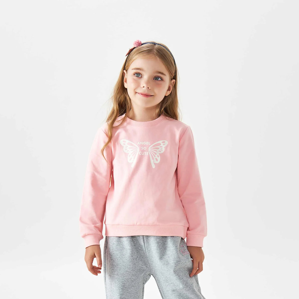 Printed Fashion Pullover For Girls