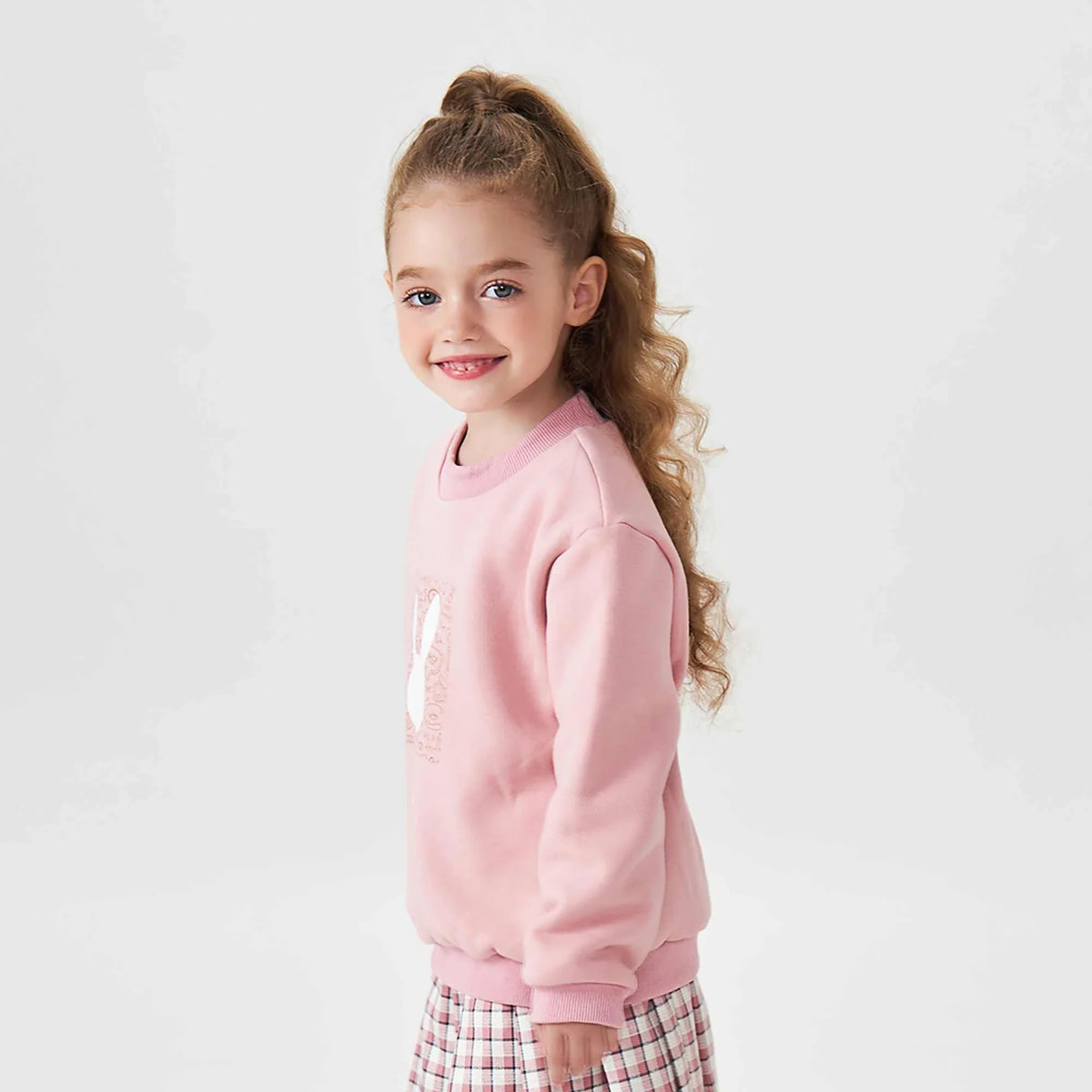 printed fashion pullover for girls image