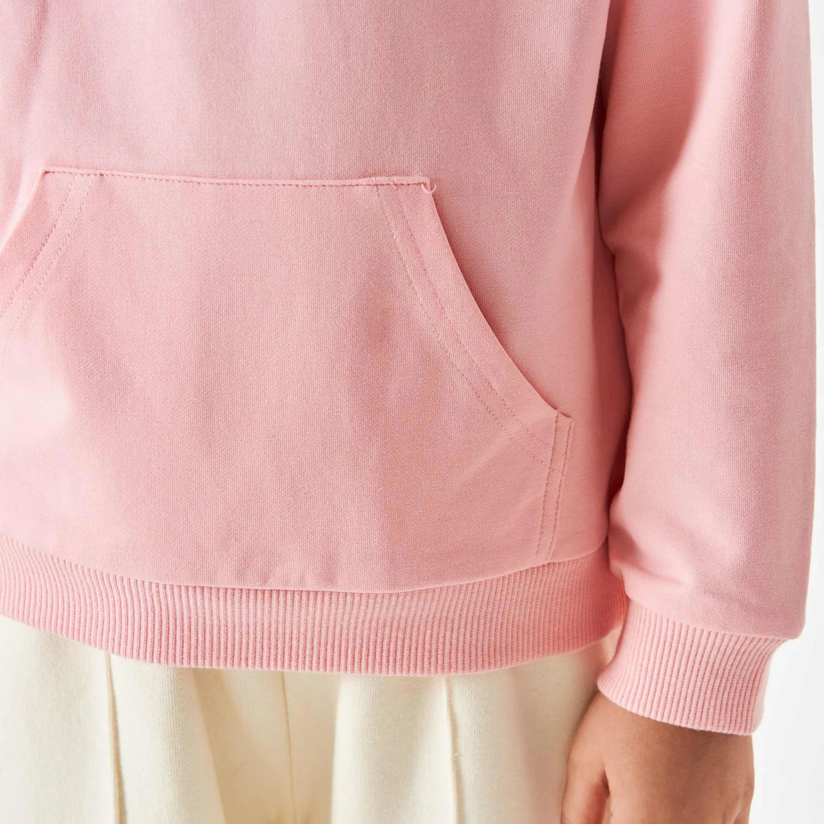 Color-Blocked Fashion Pullover For Girls