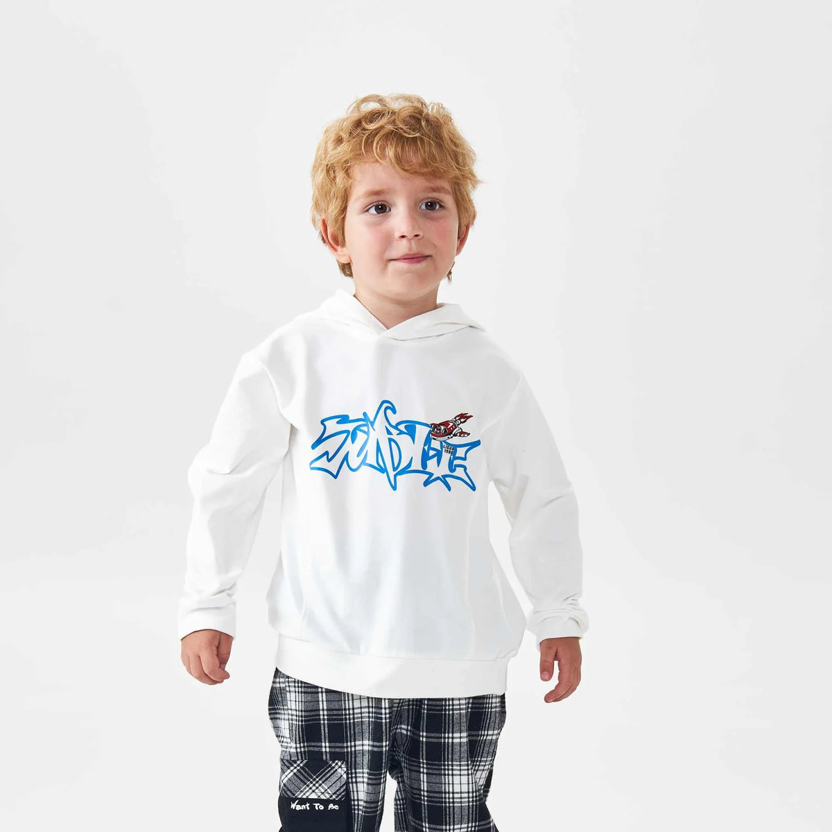 printed fashion pullover for boys image