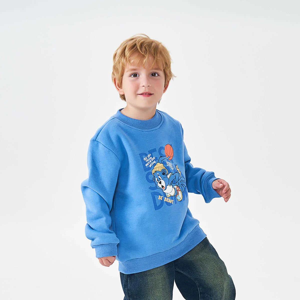 printed fashion pullover for boys image