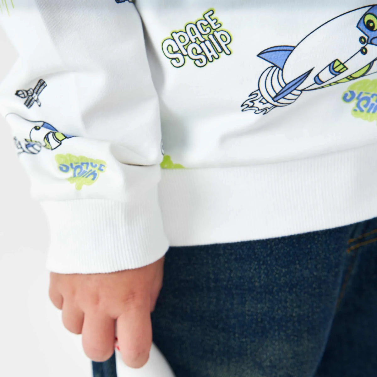 printed fashion pullover for boys image