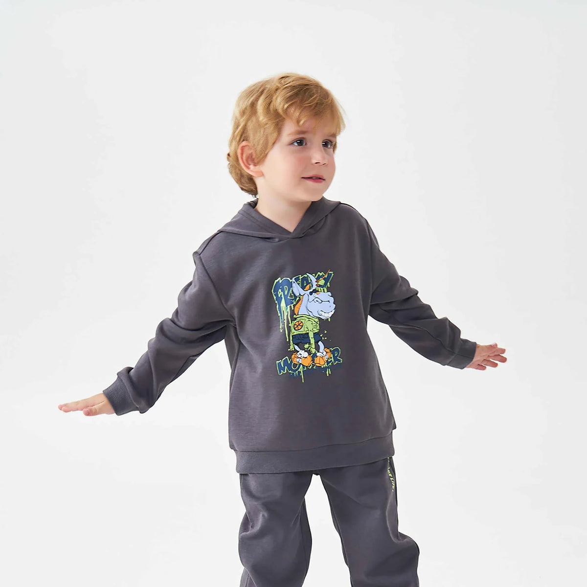 printed fashion pullover for boys image