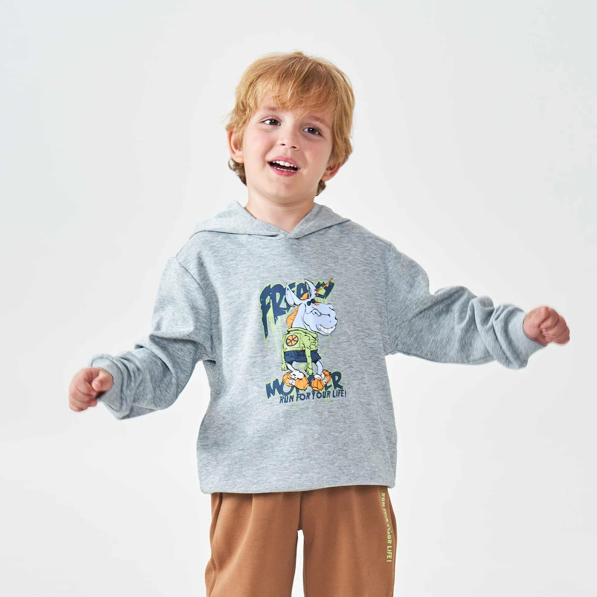 printed fashion pullover for boys image