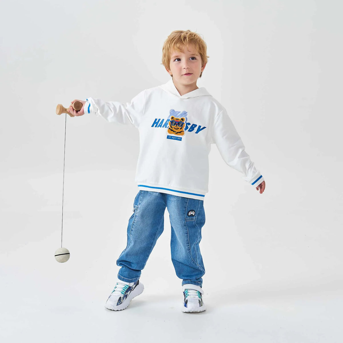 Printed Fashion Pullover For Boys Image