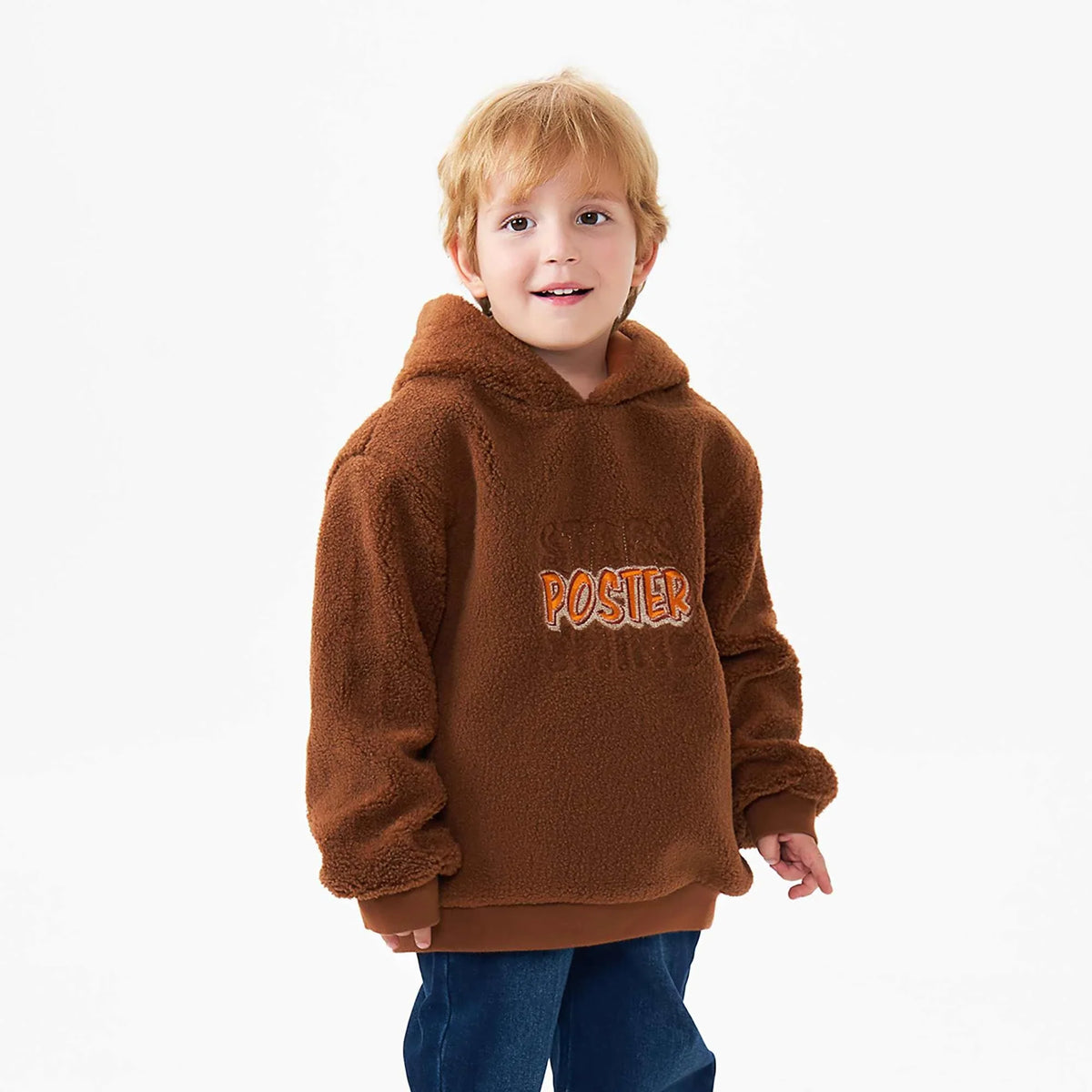 Embroidery Fashion Pullover For Boys 90 | 24M Coffee 90 | 24M,42,80,34, Image