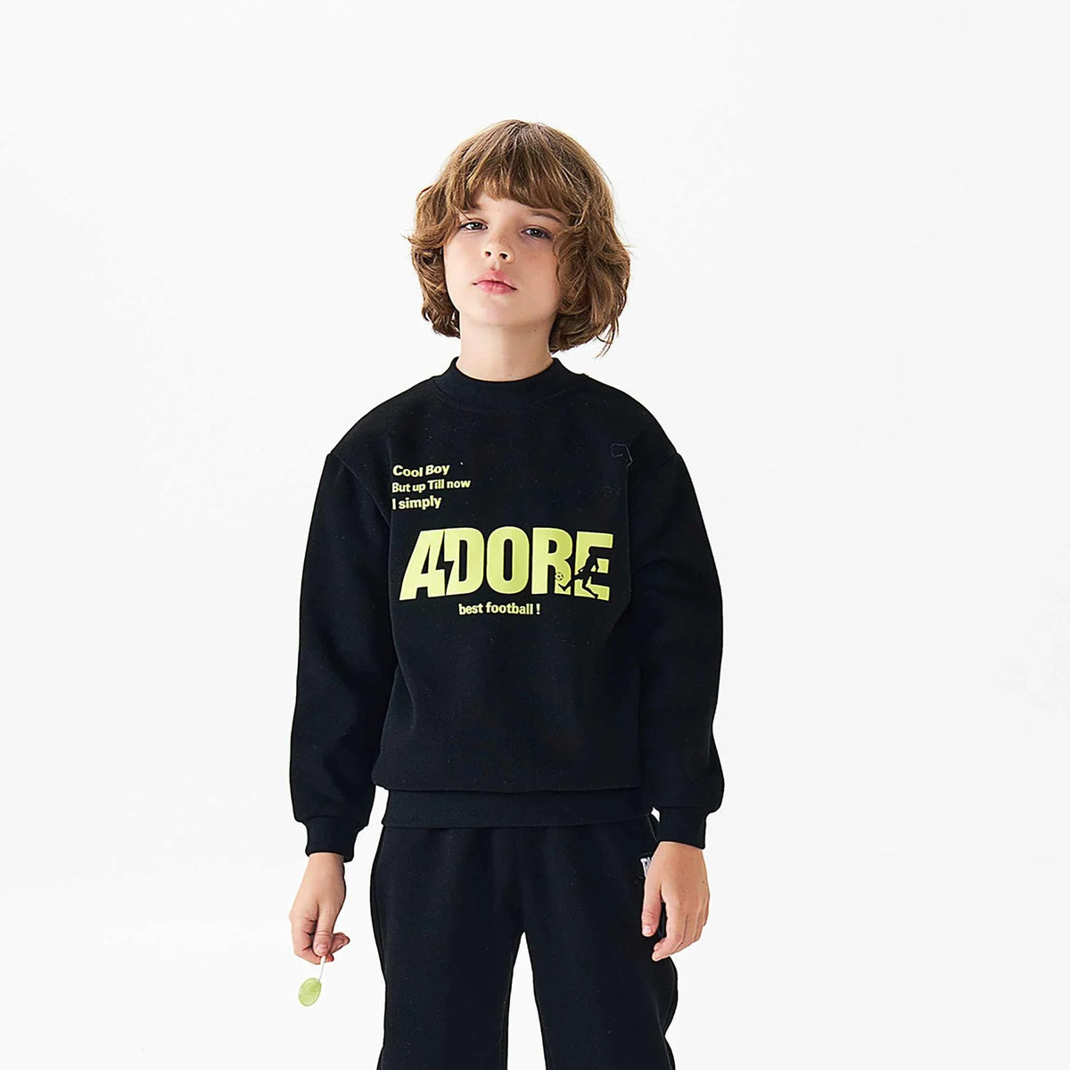 Printed Fashion Pullover For Boys 100 | 3Y Black 100 | 3Y,41.6,72.8,33.2, Image