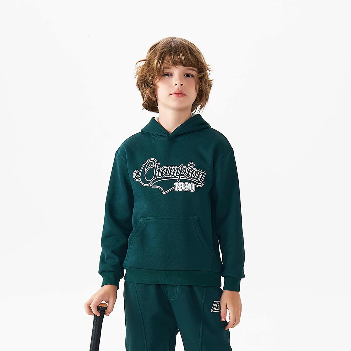 Printed Fashion Pullover For Boys 100 | 3Y Dark Green 100 | 3Y,41.6,73.8,33, Image