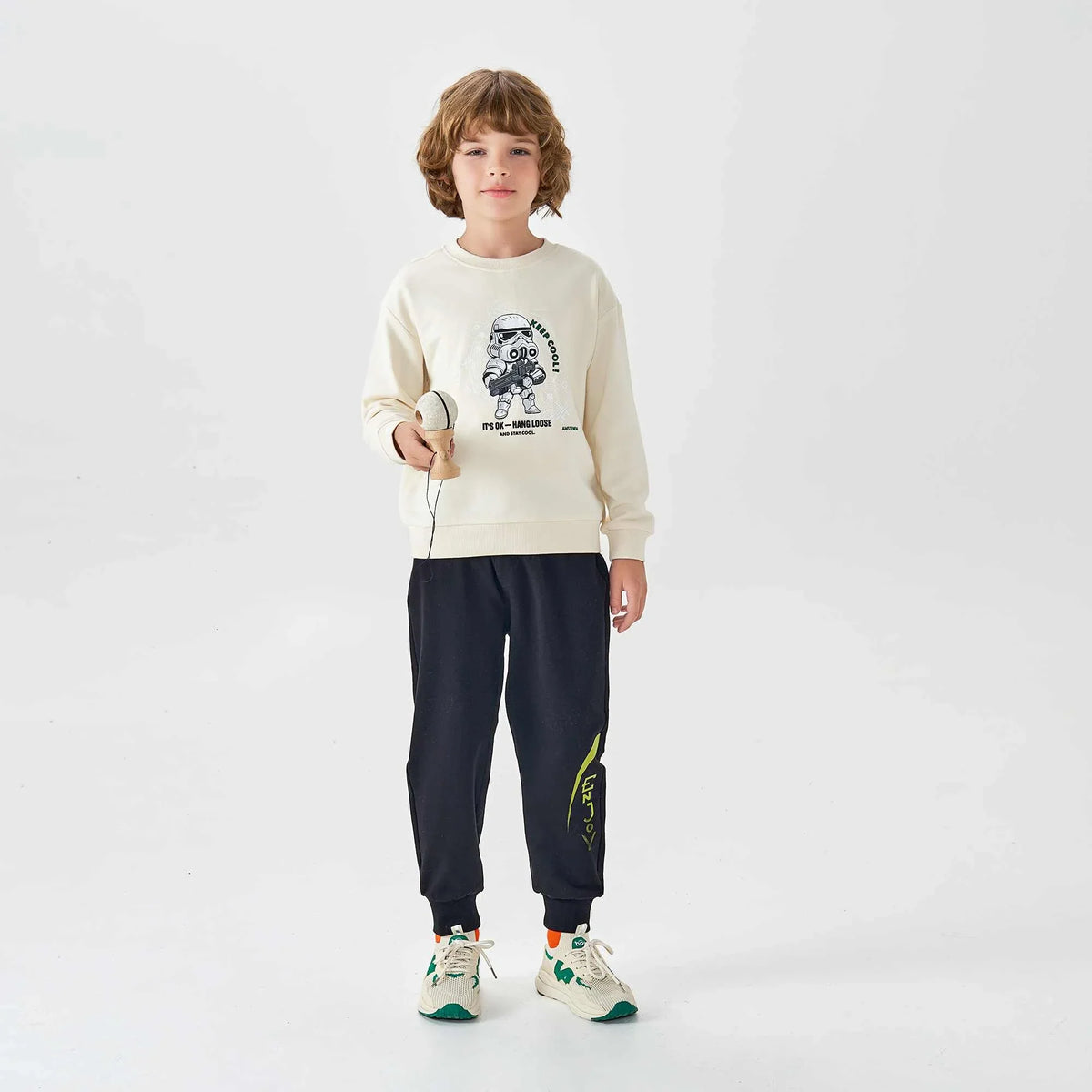 Printed Fashion Pullover For Boys Image