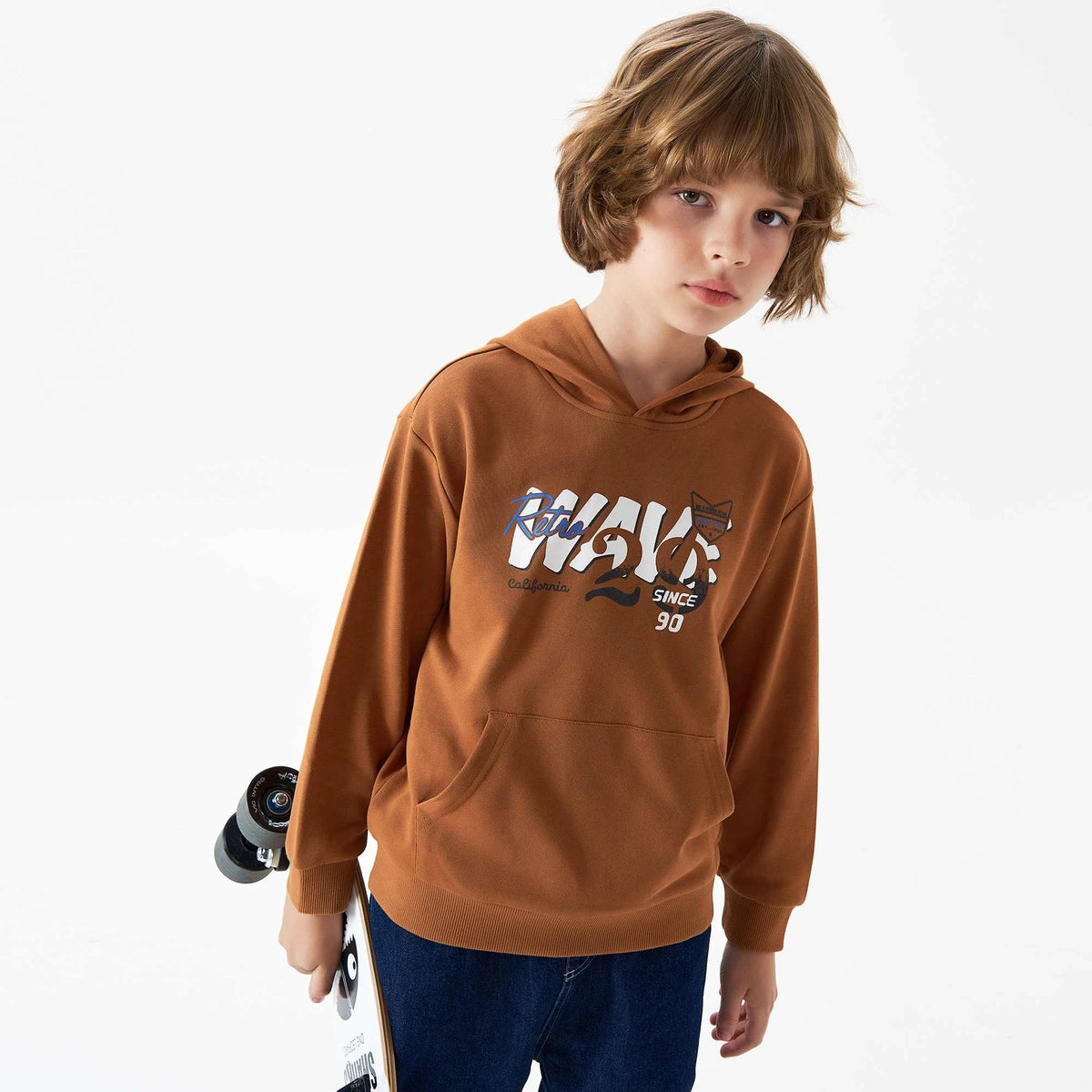 Printed Fashion Pullover For Boys Image