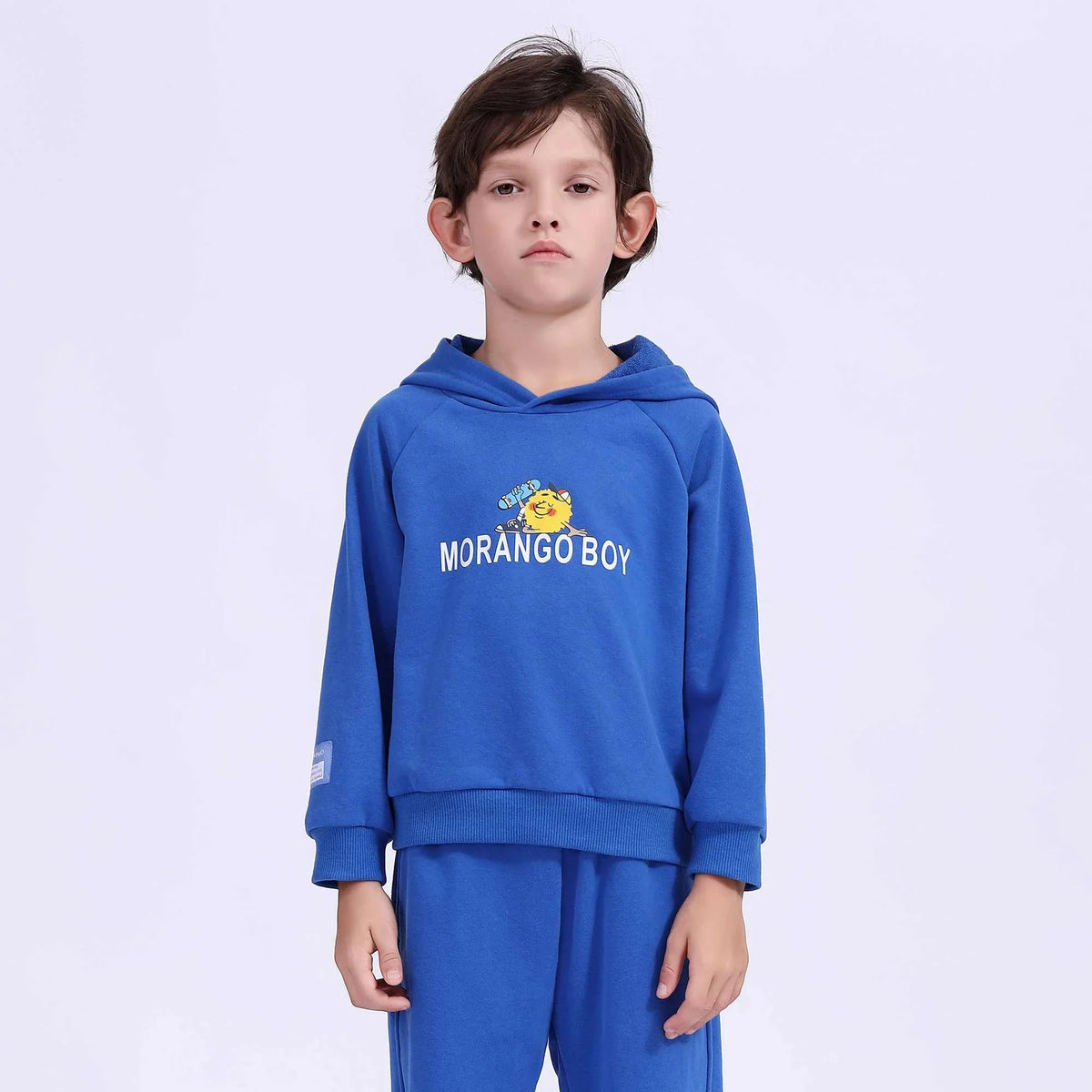 Printed Basic Pullover For Boys Image