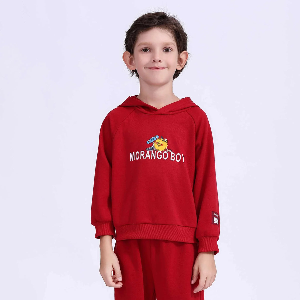 Printed Basic Pullover For Boys Image