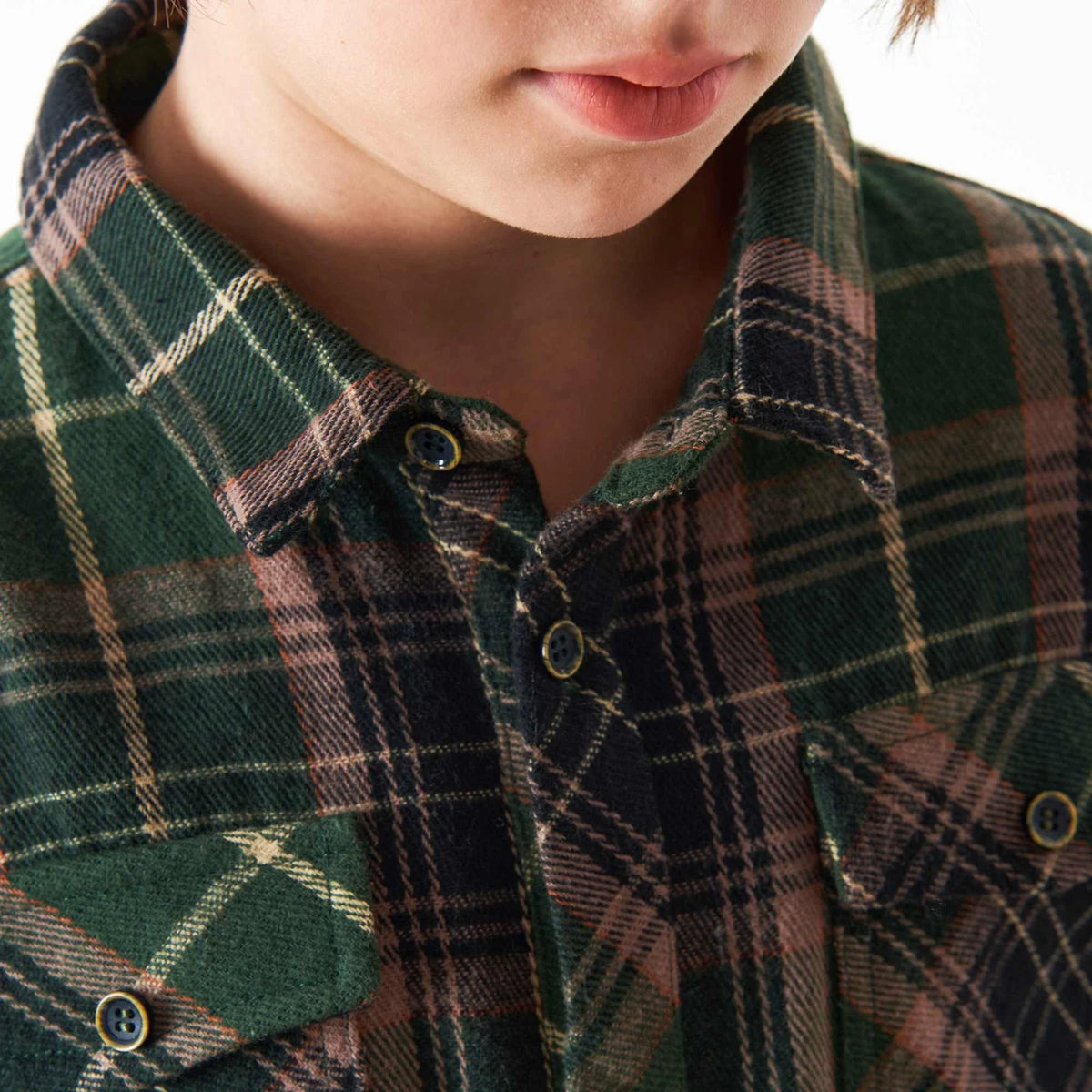 Checked Fashion Shirt For Boys Image